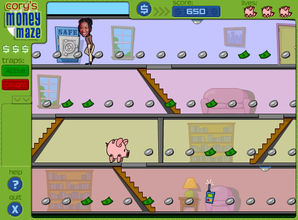 Image result for cory's money maze